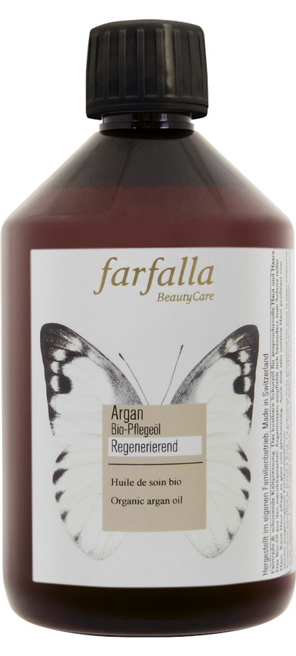 Farfalla – Argan, Bio-Pflegeöl, regenerierend, 500 ml