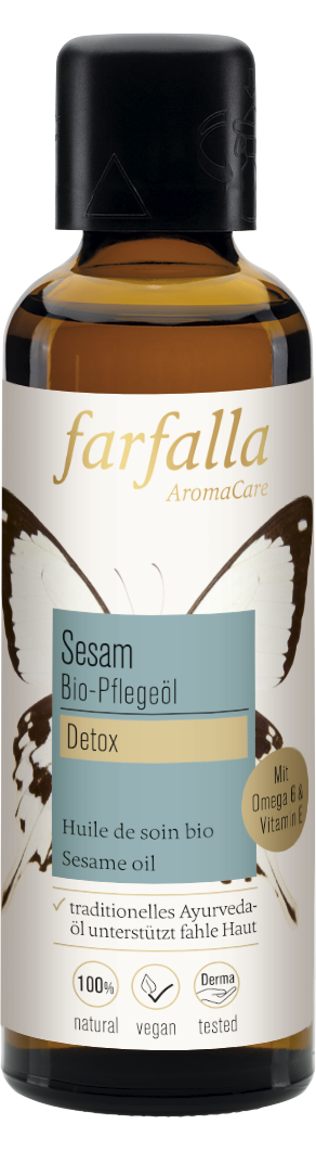 Farfalla – Sesam Bio-Pflegeöl, Detox, 75 ml