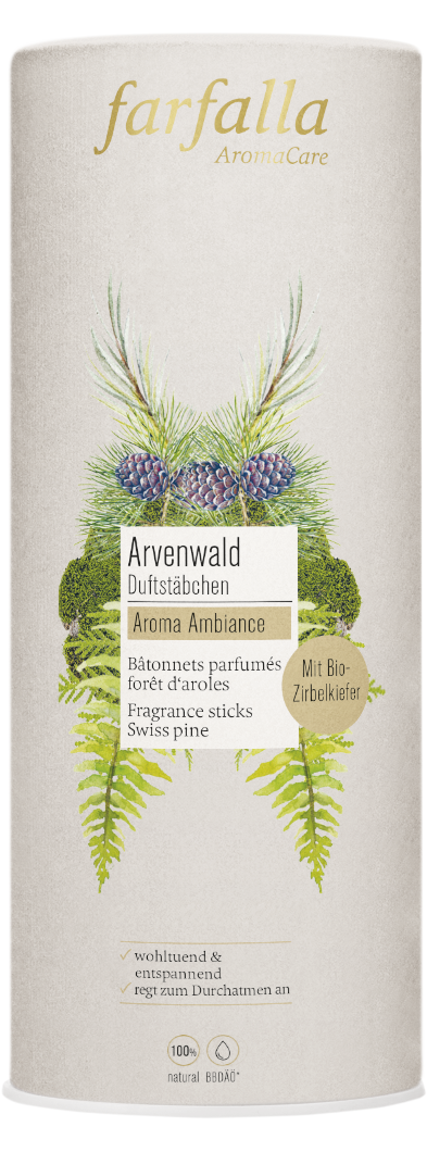 Farfalla – Duftstäbchen Arvenwald Aroma Ambiance, 150 ml