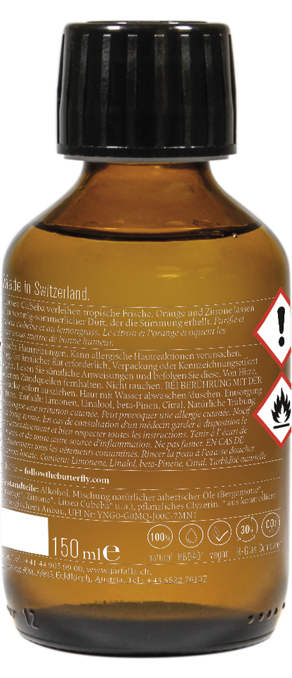 Farfalla – Duftstäbchen Citrus Garden Aroma Ambiance Nachfüllung, 150 ml