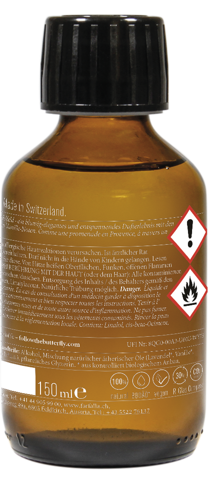 Farfalla – Duftstäbchen Lavender Field Aroma Ambiance Nachfüllung, 150 ml