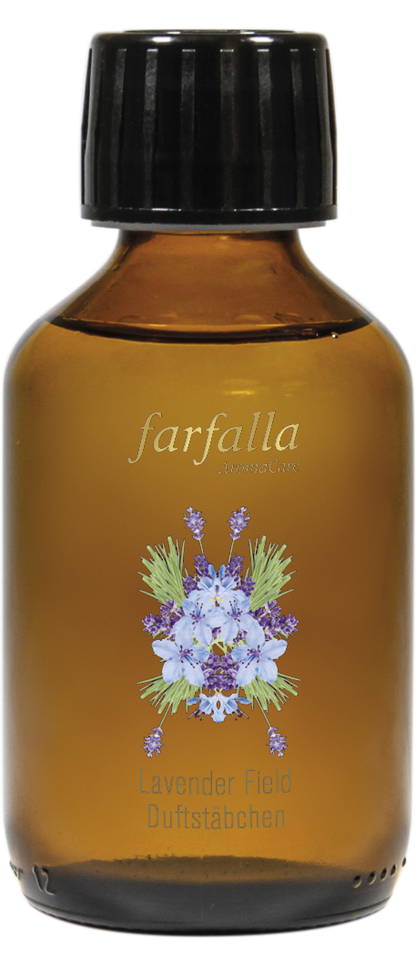 Farfalla – Duftstäbchen Lavender Field Aroma Ambiance Nachfüllung, 150 ml