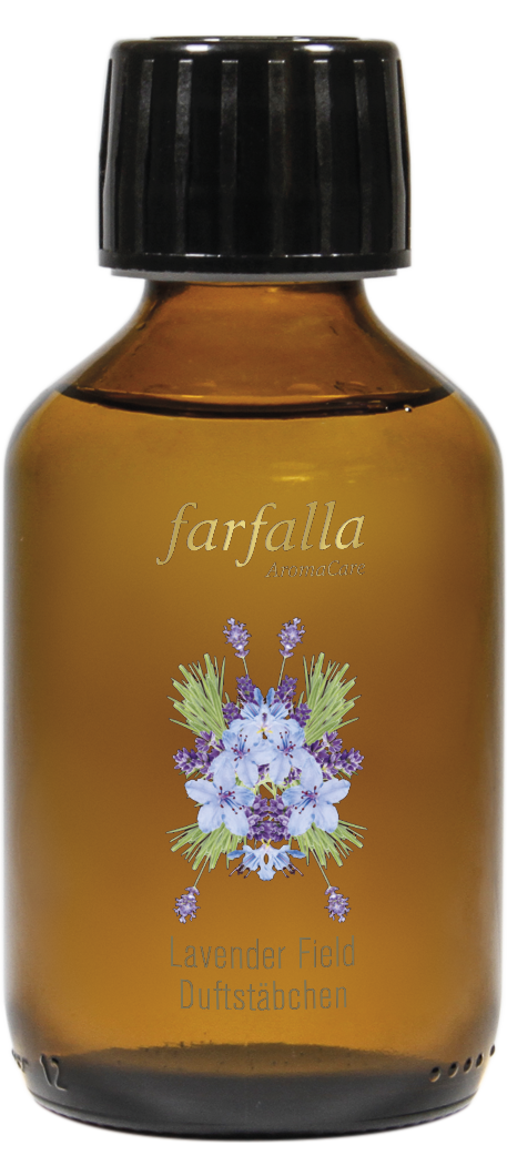 Farfalla – Duftstäbchen Lavender Field Aroma Ambiance Nachfüllung, 150 ml