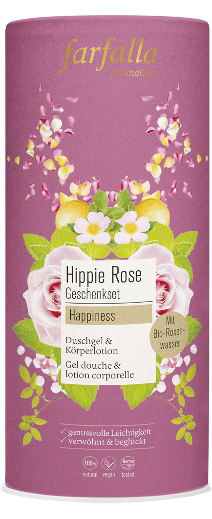 Farfalla Geschenkset Hippie Rose