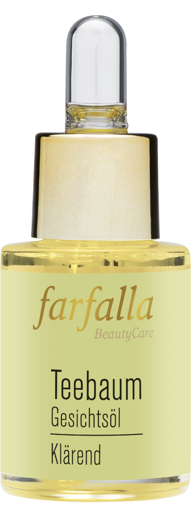 Farfalla – Gesichtsöl Teebaum, klärend, 15 ml