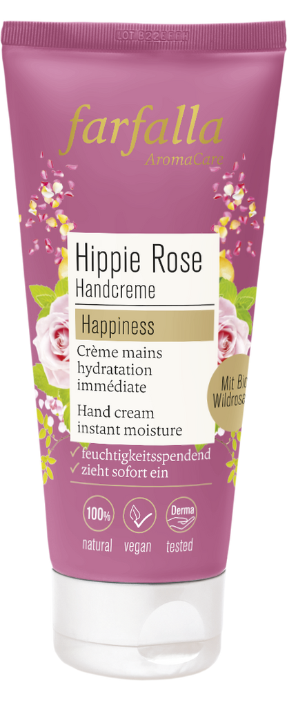 Farfalla – Hippie Rose Happiness Handcreme, 50 ml
