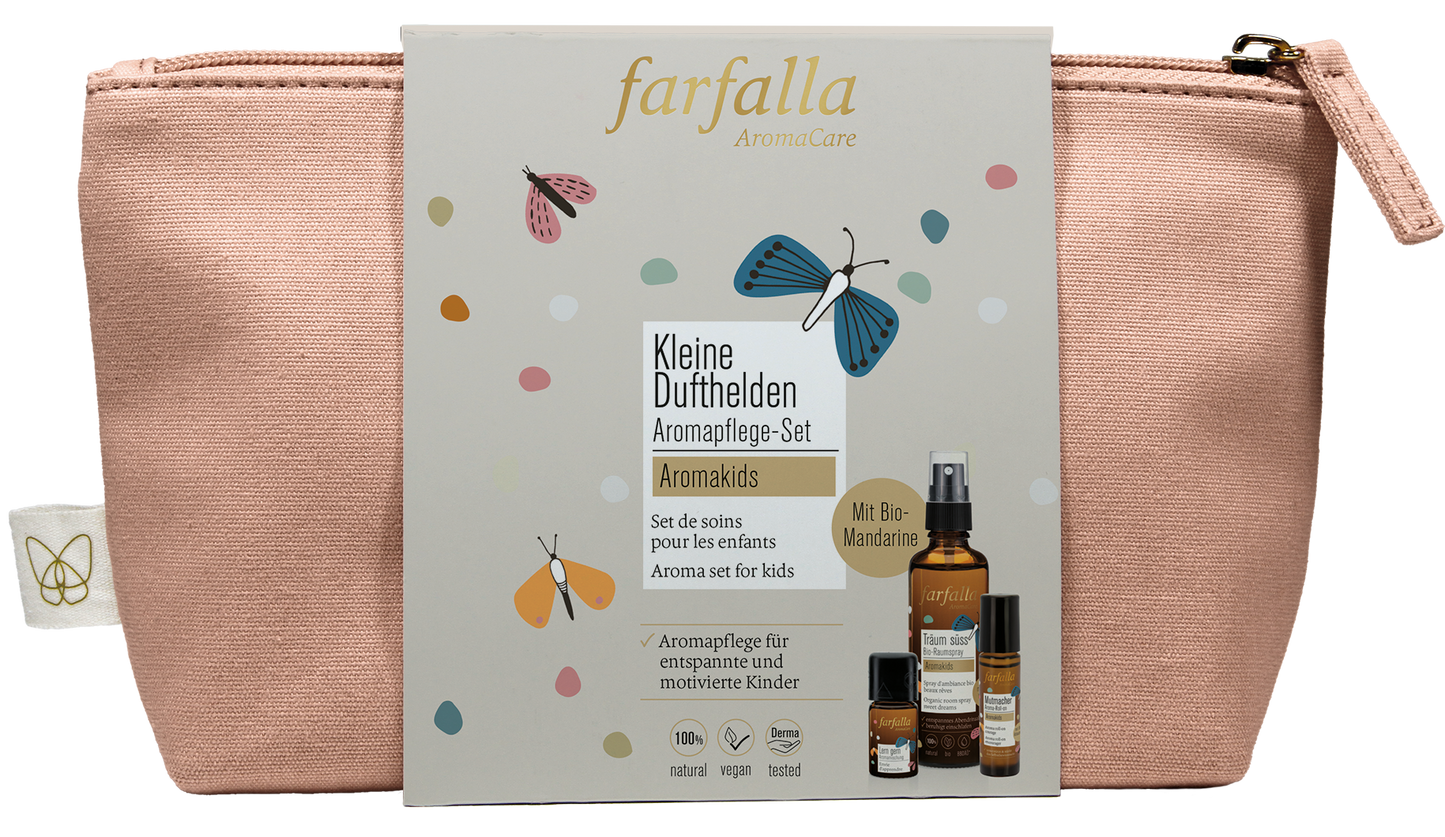 Farfalla Kleine Dufthelden Aromapflege-Set Aromakids
