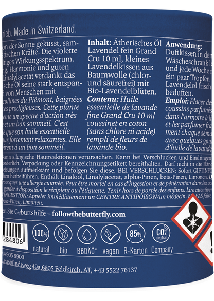 Farfalla Lavendel fein Duftset Grand Cru
