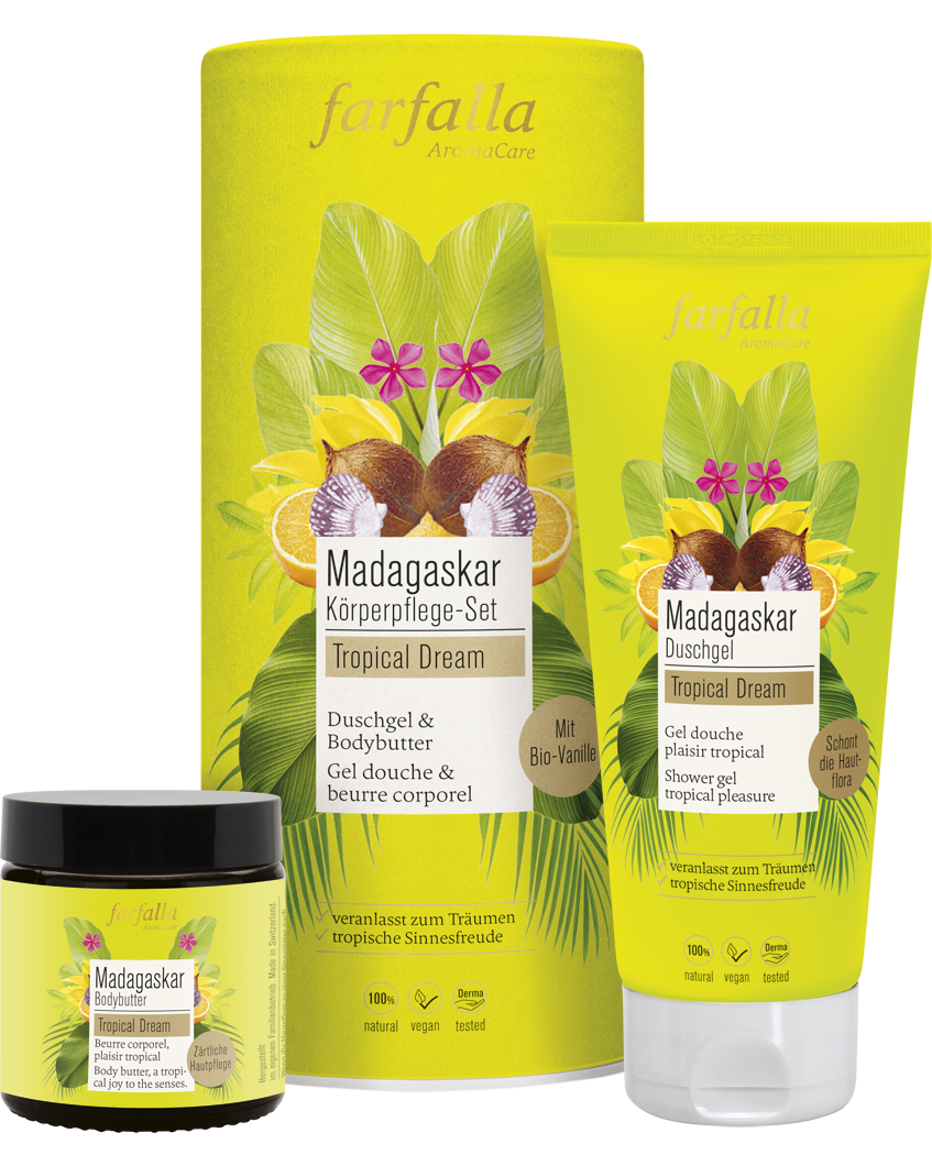 Farfalla Madagaskar Körperpflege-Set