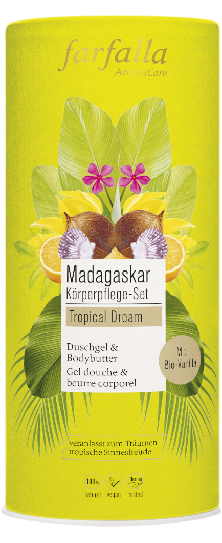 Farfalla Madagaskar Körperpflege-Set