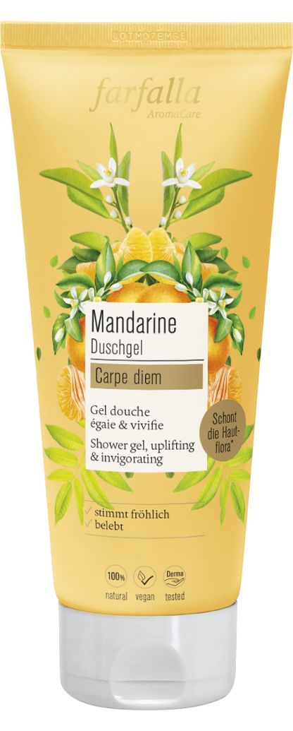 Farfalla Mandarine Carpe Diem, Duschgel, 200ml