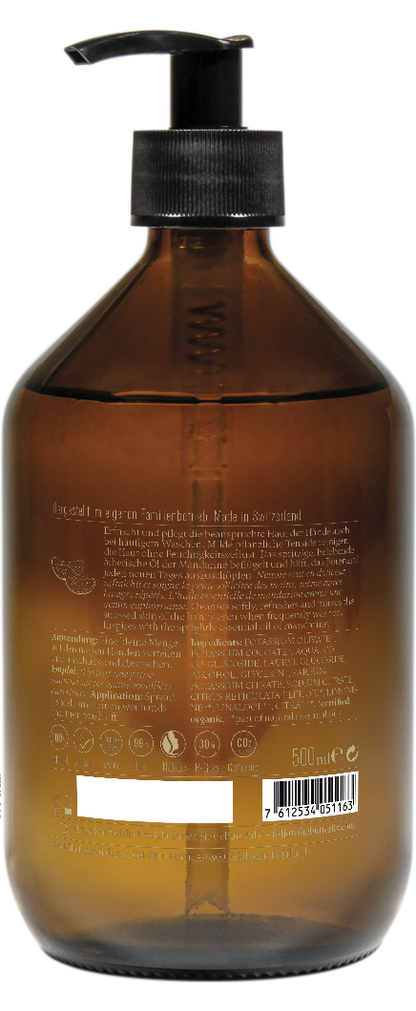 Farfalla – Mandarine Natural Hand Soap, 500 ml