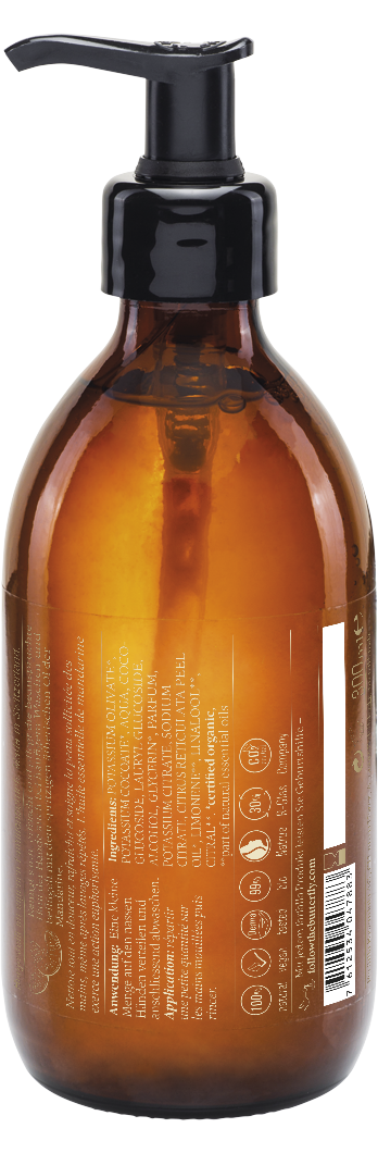Farfalla – Mandarine Carpe Diem Feuchtigkeitsspendende Handseife, 300 ml