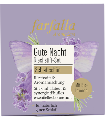 Farfalla Riechstift Set Gute Nacht, Schlaf schön