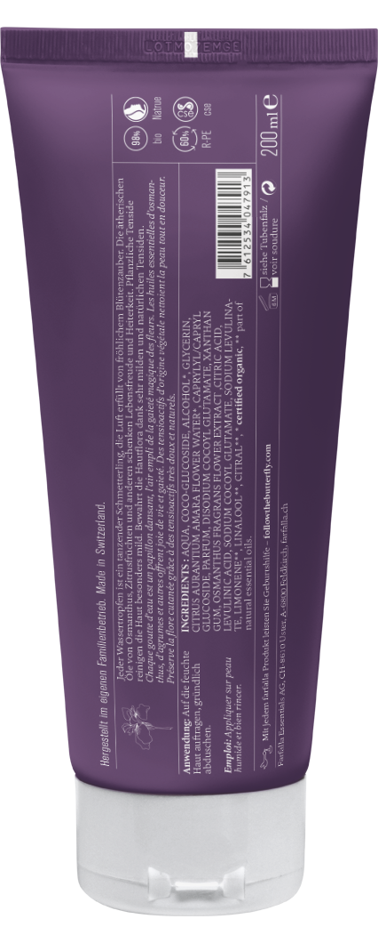 Farfalla – Schmetterlingsgarten Duschgel, 200 ml