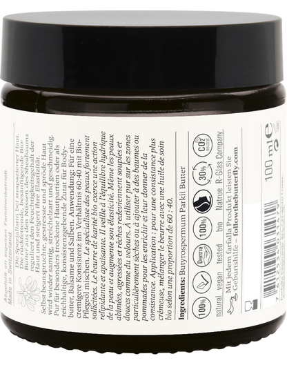 Farfalla – Shea Bio-Sheabutter, Feuchtigkeit, 100 ml