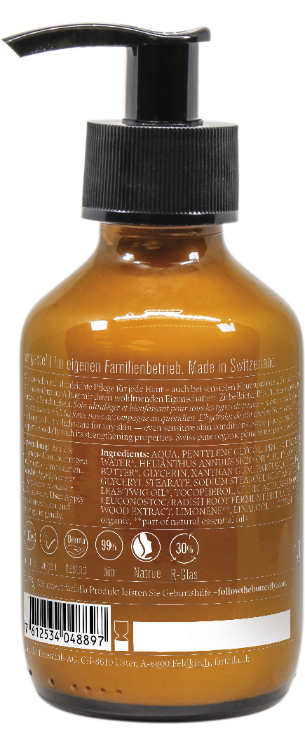 Farfalla Swiss Pine Natural Body Lotion, 150ml