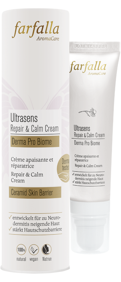 Farfalla Ultrasens Repair & Calm Cream, Derma Pro Biome, 30ml