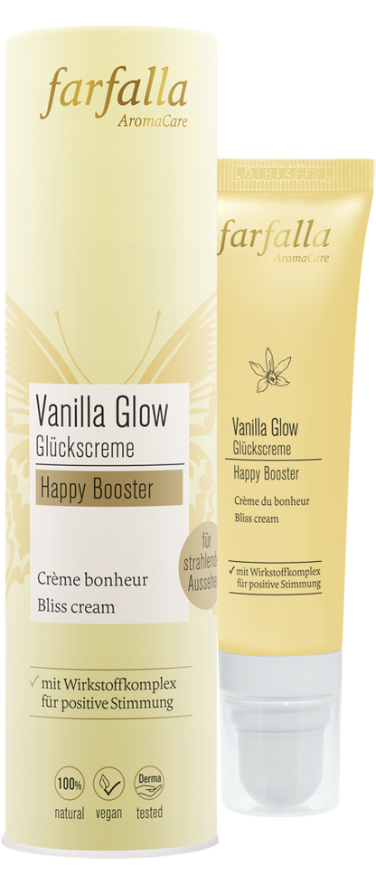 Farfalla Vanilla Glow Glückscreme, Happy Booster, 30ml