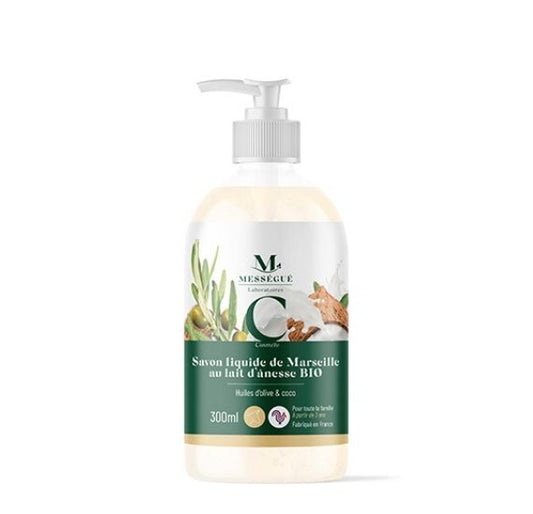 Mességué Flüssige Kernseife Eselsmilch BIO 300ml