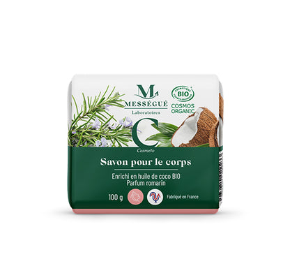 Mességué Seife BIO Kokos/Rosmarin 100 g - die Naturcosmetic