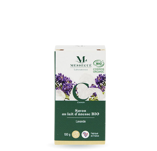 Mességué Seife mit Eselsmilch BIO, Duft Lavendel 100g - die Naturcosmetic