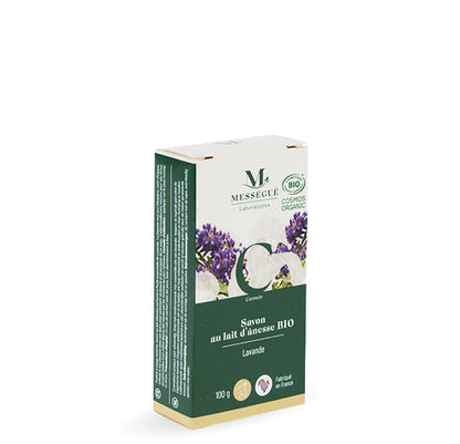 Mességué Seife mit Eselsmilch BIO, Duft Lavendel 100g