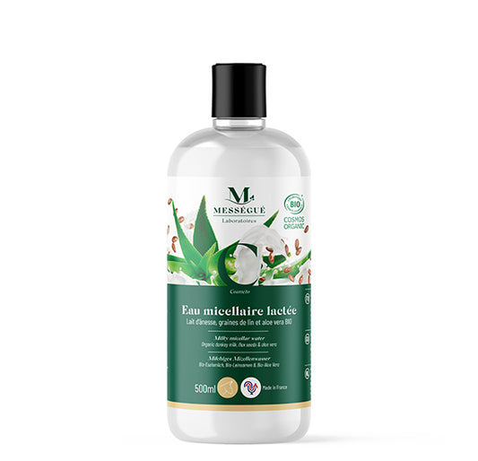 Mességué Bio-Cosmos-zertifiziertes milchiges Mizellenwasser 500 ml - die Naturcosmetic