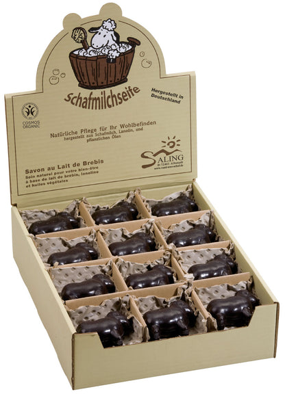 Saling Schafmilchseife Schaf schwarz 85 g - die Naturcosmetic