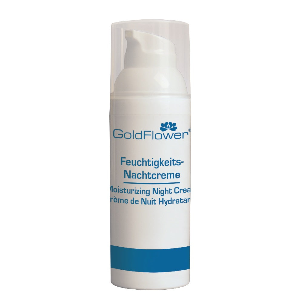 Goldflower Feuchtigkeits-Nachtcreme 50 ml - die Naturcosmetic