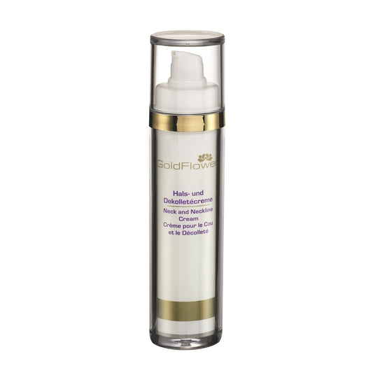 Goldflower Hals- u. Dekolletécreme, 50 ml - die Naturcosmetic