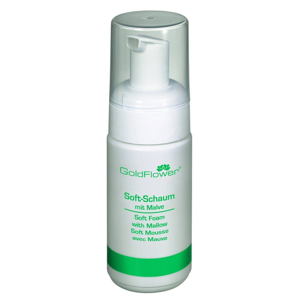 Goldflower Soft Schaum mit Malve 100 ml - die Naturcosmetic