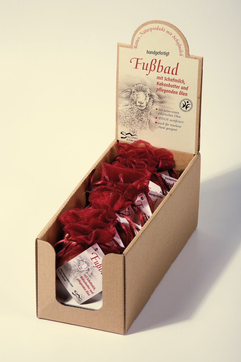 Saling Fußbad "Füßchenform" 28 g - die Naturcosmetic