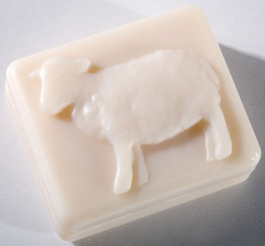 Saling Schafmilchseife Lamm eckig 95 g - die Naturcosmetic