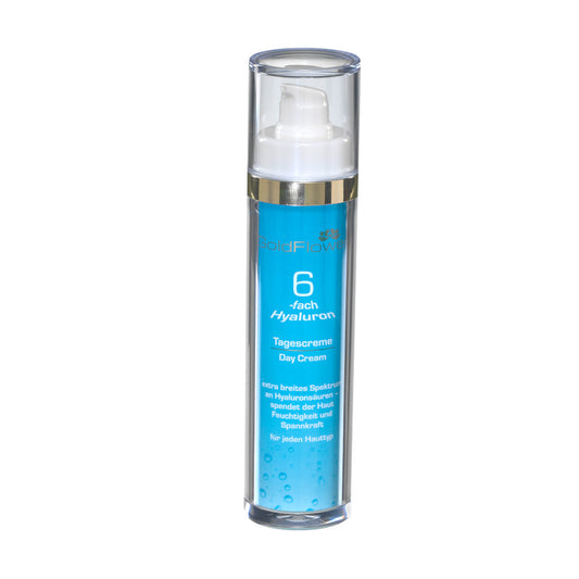 Goldflower 6-fach Hyaluron Tagescreme 50 ml - die Naturcosmetic