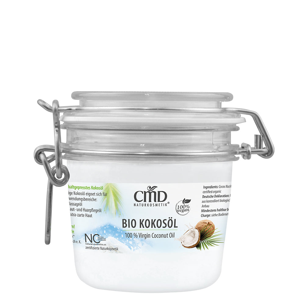 CMD Reines BIO Kokosöl (Kokosfett) 200 ml - die Naturcosmetic