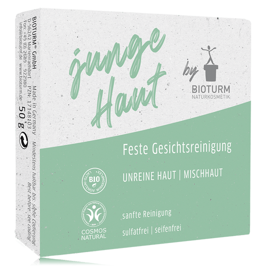 Bioturm Feste Gesichtsreinigung junge Haut 50 g - Bioturm