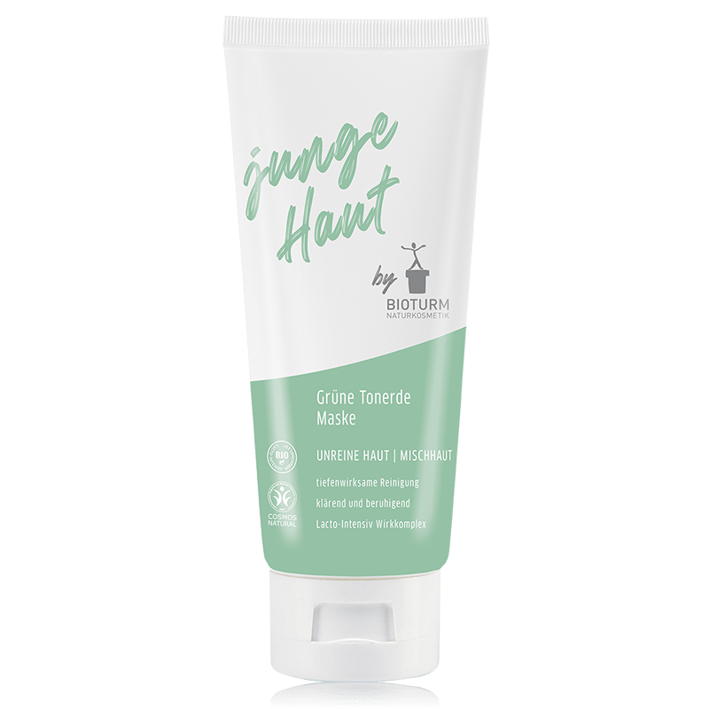 Bioturm Grüne Tonerde Maske junge Haut 100 ml - Bioturm