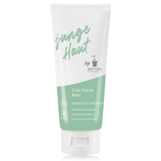 Bioturm Grüne Tonerde Maske junge Haut 100 ml - Bioturm
