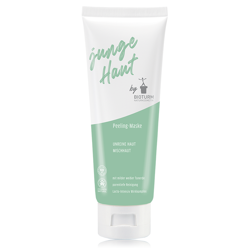 Bioturm Peeling-Maske junge Haut 125 ml - die Naturcosmetic