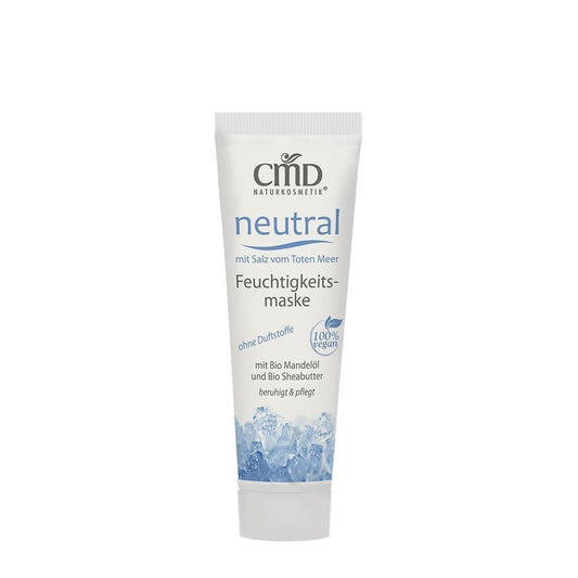 CMD Neutral Feuchtigkeitsmaske mit Salz vom Toten Meer 50 ml - CMD