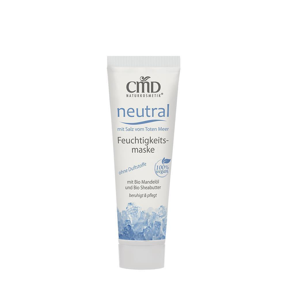 CMD Neutral Feuchtigkeitsmaske mit Salz vom Toten Meer 50 ml - die Naturcosmetic