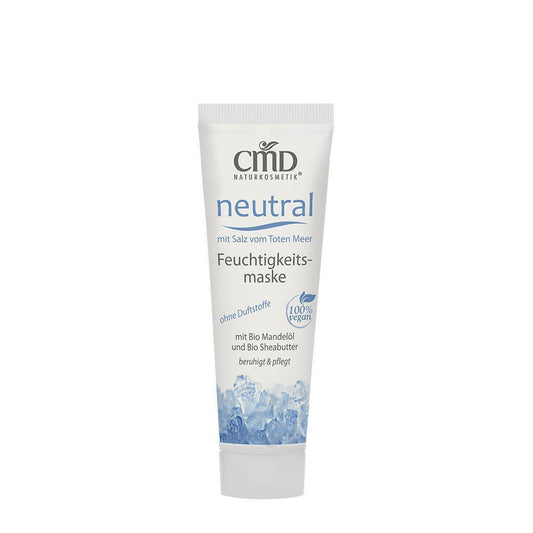 CMD Neutral Feuchtigkeitsmaske mit Salz vom Toten Meer 50 ml