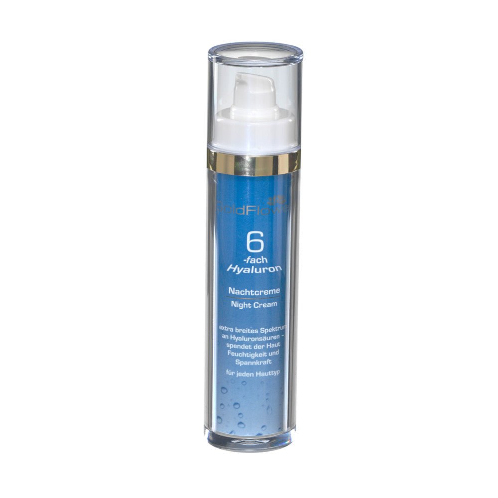 Goldflower 6-fach Hyaluron Nachtcreme 50 ml - Goldflower