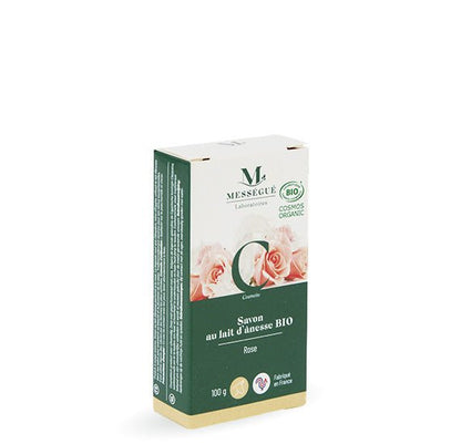 Mességué Seife mit Eselsmilch BIO, Duft Rose 100g - Maurice Mességué