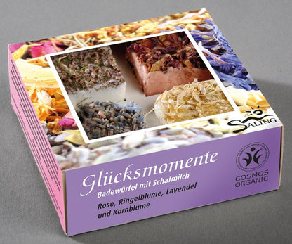 Saling Badewürfel Geschenkverpackung "Glücksmomente" - Saling