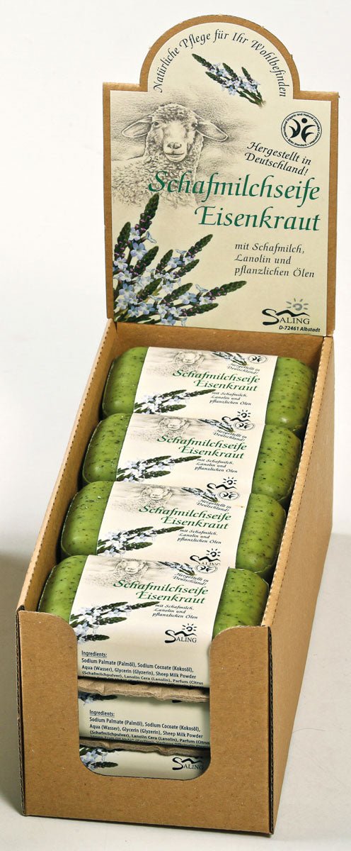 Saling Schafmilchseife Eisenkraut 100 g - Saling