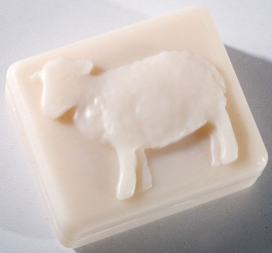 Saling Schafmilchseife Lamm eckig 95 g - Saling