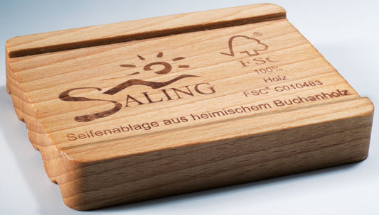 Saling Seifenablage aus heimischem Buchenholz - Saling