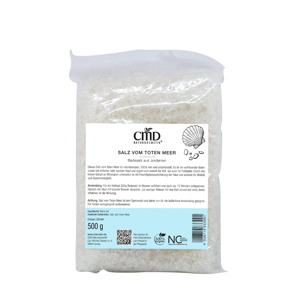 CMD Salz vom Toten Meer 500 g - die Naturcosmetic